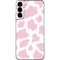 Pink Cow Print Galaxy S22 Plus Skin